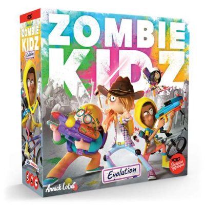 Zombie Kidz Evolution! A Cooperative Board Game Where Players Save Their School From Hordes of Adorable Zombies!