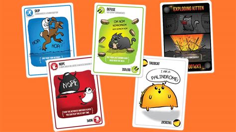 Exploding Kittens: A Feline Frenzy of Strategic Dodging and Hilarious Mishaps!