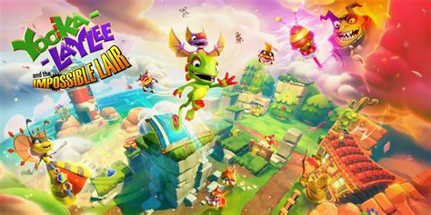 Yooka-Laylee and the Impossible Lair: A 2.5D Platforming Adventure That Will Test Your Platforming Prowess and Puzzle-Solving Skills!